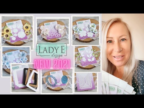 NEW 2021 Lady E Design Products / Facebook Live / English and Polish