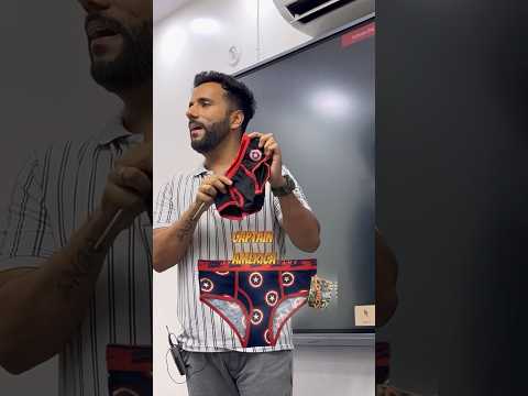 Underwear nikal liya 😂 #experiment #ashusir #funny #scienceandfun #comedy #science