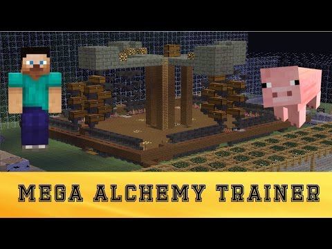 McDiver - MineCraft 1.8.3 - Time Lapse - Mega MCMMO Alchemy Trainer