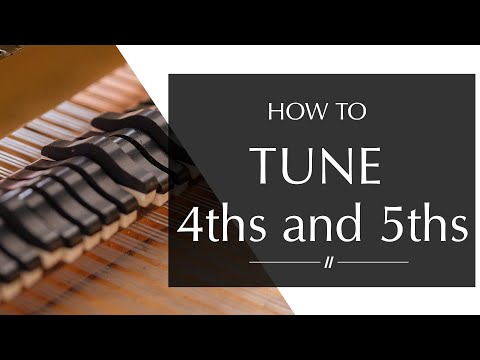 Tuning 4ths and 5ths (Free Complete Online Tuning Course)