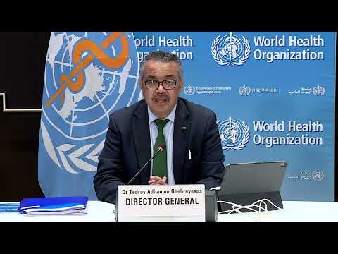 Opening speech by WHO's Dr. Tedros to the COVID-19 Global Research & Innovation Forum