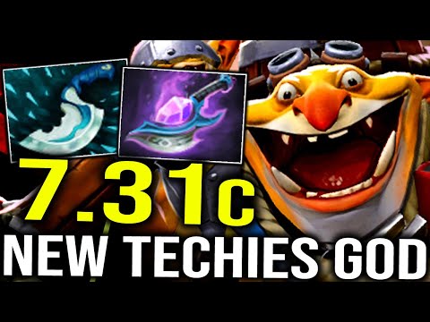 NEW TECHIES GOD IN 7.31c - NEW META BLINK Techies by SHA NACHNETSYA!
