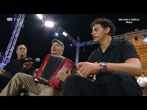 Em Casa D'Amália - Miguel Moura, Carlos Farinho - Moura Linda (RTP 16-8-2025)