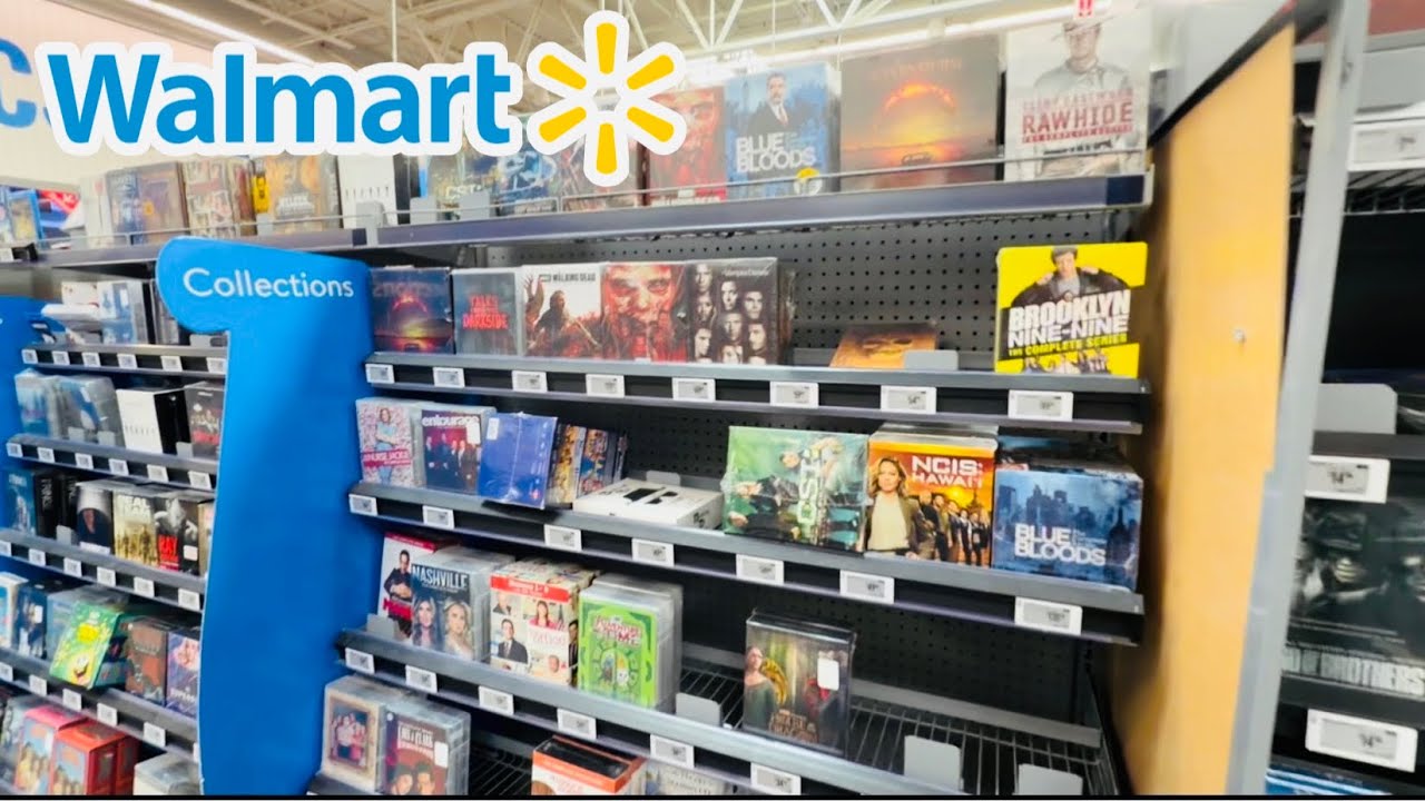 Walmart TV Series Collection Movies Compilation on DVD Bluray 4K Season videos 
