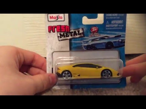 fresh metal car unboxing