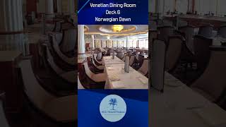 Venetian Dining Room - Deck 6 - Norwegian Dawn