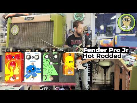 #010 Prof Pinotte Hot rodded Fender Blues Jr image 11