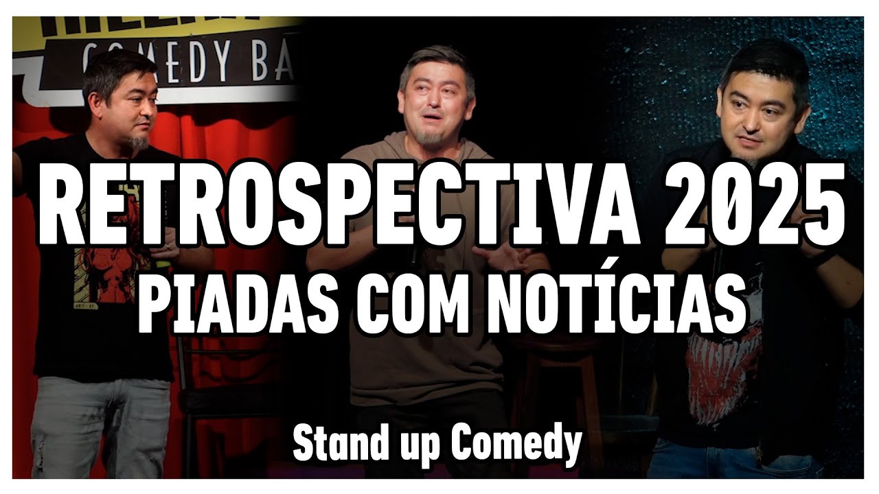 RETROSPECTIVA 2025: NOTÍCIAS | Melhores piadas do Papa, Trump, CPI das BETs, Virgínia e Vini Jr...