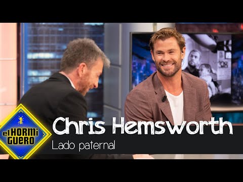 El lado paternal de Chris Hemsworth: "Mereció la pena" - El Hormiguero