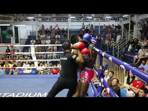 Petchtawan (Kru Big) PhuketTopTeam vs Jo Keawphitak Muay Thai fight 2 Mar 2018