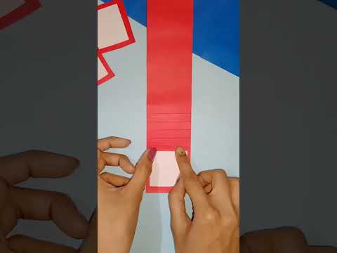 #diy waterfall card# flipcard av aids #shorts