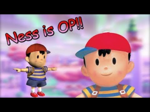 Ness is OP - Smash Bros Ultimate Montage