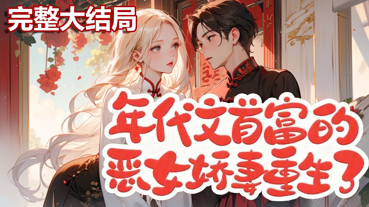 【完结】💕《年代文首富的恶女娇妻重生了》重回二十岁，她发现自己竟是年代文里的恶毒女配结局凄惨?