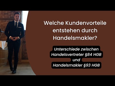 Warum Kunden Handelsmakler statt Handelsvertreter aufsuchen sollten