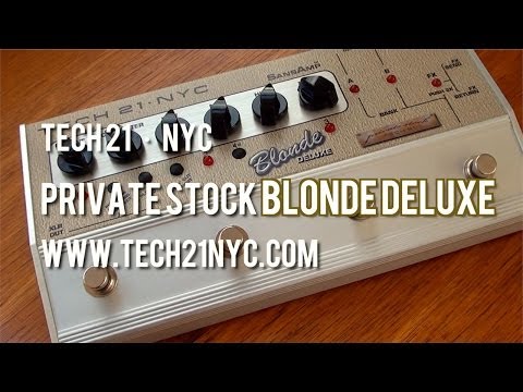 Tech 21 Private Stock Blonde Deluxe SansAmp Character Series image 3