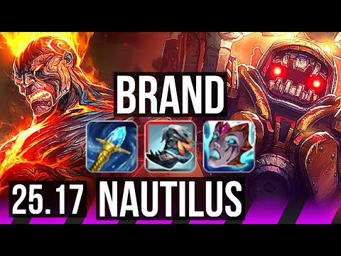 BRAND & Senna vs NAUTILUS & Jinx (SUP) | KR Master | 25.17