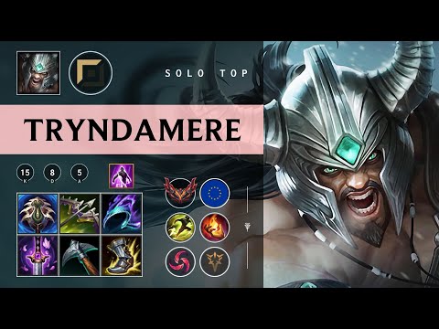 Tryndamere Top vs Fiora - EUW Grandmaster Patch 26.01