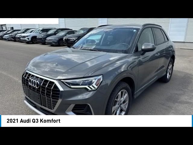 2021 Audi Q3 Komfort | HEATED SEATS AND STEERING | PANO-ROOF in Cars & Trucks in Strathcona County