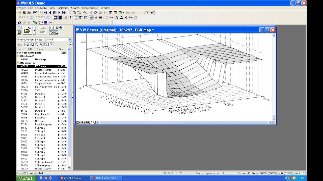 Winols understanding ecu maps 1 EGR