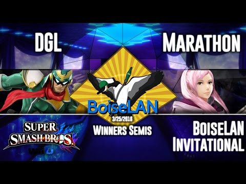 BoiseLAN Invitational: DGL (Falcon) Vs. Marathon (Robin) - SSB4 Singles Winners Semis