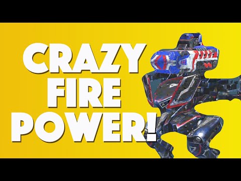 War Robots - Avalanche Falcon - Crazy firepower with Overdrives!