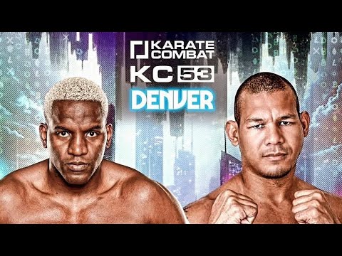 Robelis Despaigne vs Roggers Souza Full Fight | KARATE COMBAT 53