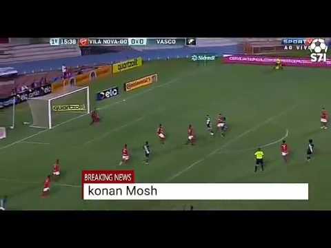 Gol de Thalles ● Vila Nova 1 x 2 Vasco - Copa do Brasil 2017