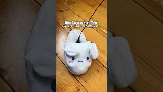Comfy cinnamoroll slippers 🥰 #slippers #question