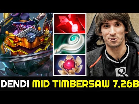 UNSTOPPABLE Raid Boss - DENDI Timbersaw 7.26 Dota 2