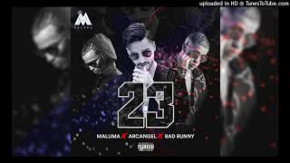 Maluma, Bad Bunny, Arcangel - 23 (Remix)