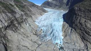 DJI Phantom 4K - The Amazing Nigardsbreen Glacier, Norway