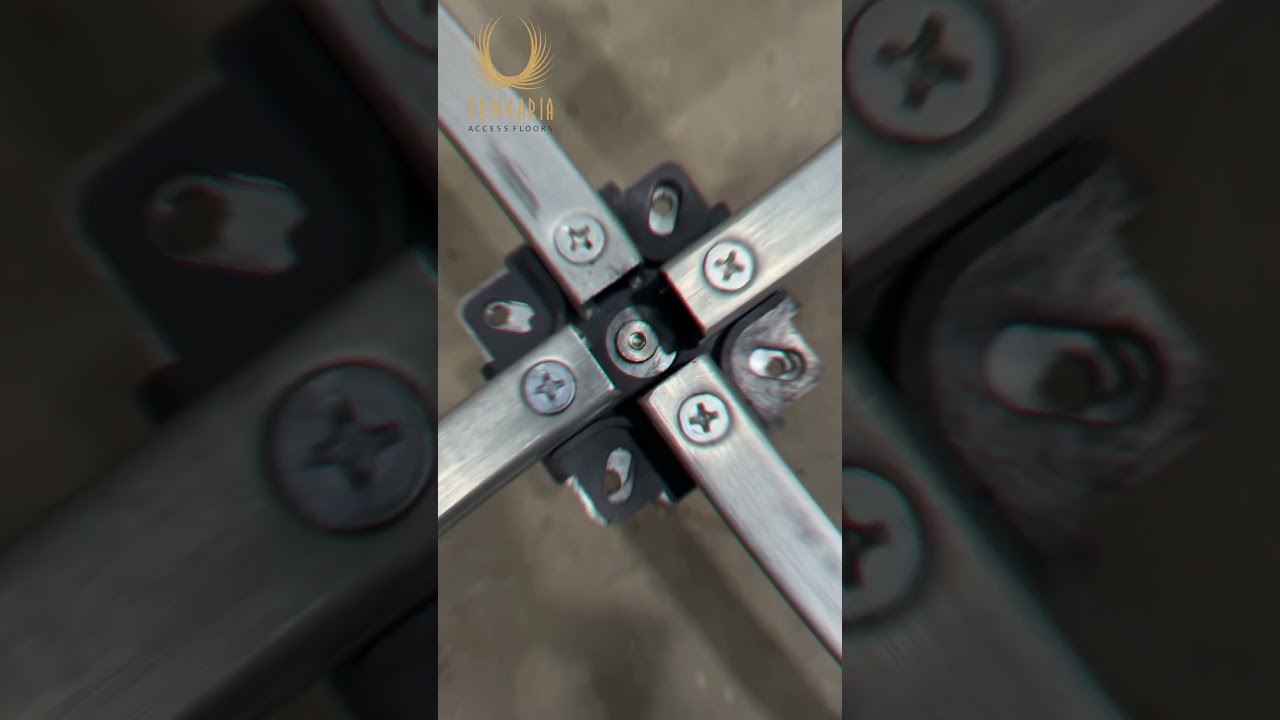 Tankaria Access Floors - Installation of Cementitious Vinyl Raised Floors.