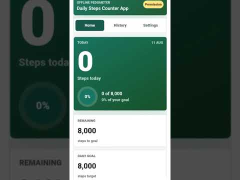 Daily Steps Counter App video thumbnail