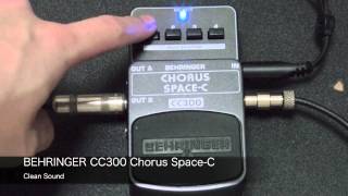 Video thumbnail for BEHRINGER CC300 Chorus Space-C by Bug'sSound Movies