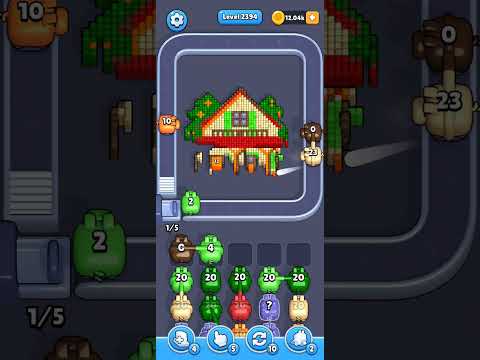 Pixel Flow Level 2394 Walkthrough