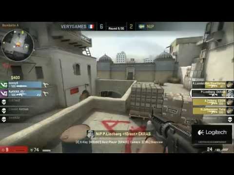 DreamHack Winter 2012 - Grand Final NiP vs VeryGames - map 1