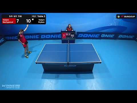15:55 Vadym Nechyporuk - Vadym Hryban 01.09.2023 TT Euro.Cup  Ukraine Star. TABLE 3