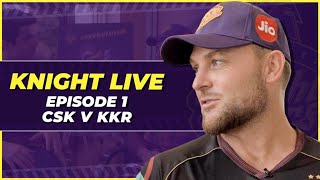 CSK v KKR with McCullum | Knight Live | KKR IPL 2022