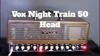Video thumbnail for Vox Night Train 50 Amp Head Demo by Simon Guitarman