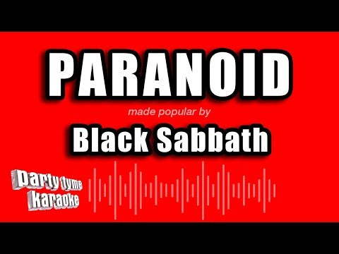 Black Sabbath - Paranoid (Karaoke Version)