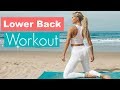 Lower Back Workout - 10 MINUTE BACK FAT BURN | Rebecca Louise