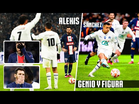 El día que Alexis Sánchez opaco a las Estrellas del PSG de Messi, Neymar y compañía