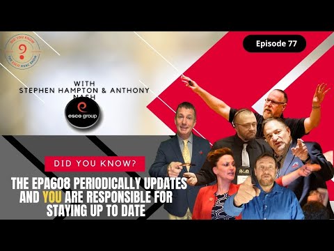 EPA608 Train The Trainer- "Did You Know?" The ESCO HVAC Show-Episode 77