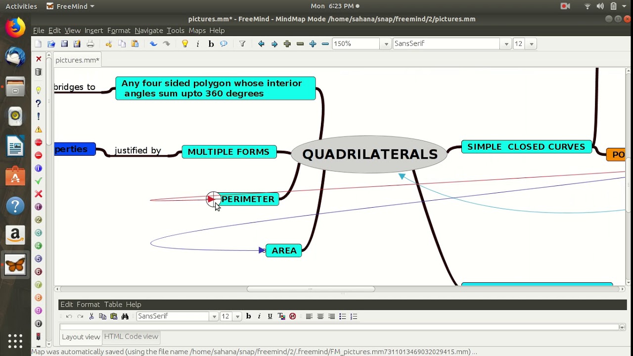 concept map quadrilaterals new