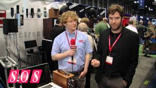 Video thumbnail for Rupert Neve Designs 5051 & 5052 - AES 2013 by Sound On Sound magazine