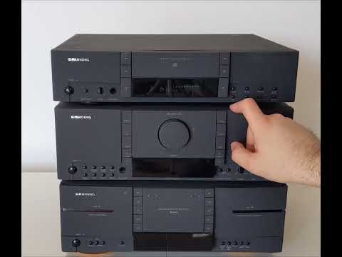 GRUNDIG 210 Receiver + CD Player + Kassette Deck