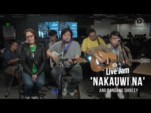 Ang Bandang Shirley - 'Nakauwi Na' (Rappler Live Jam)