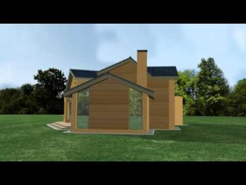 Bursztyn - projekt domu pracowni Horyzont