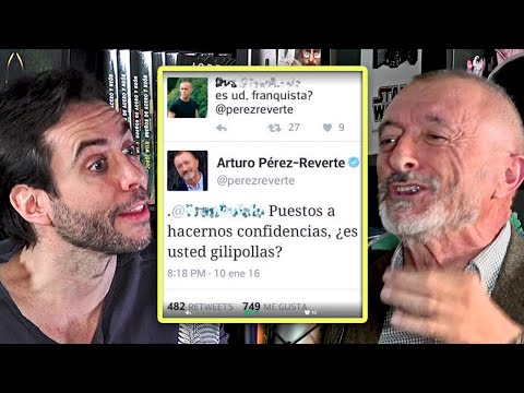 Jordi Wild asks Pérez-Reverte about his arrogant image on Twitter; his response is surprising.