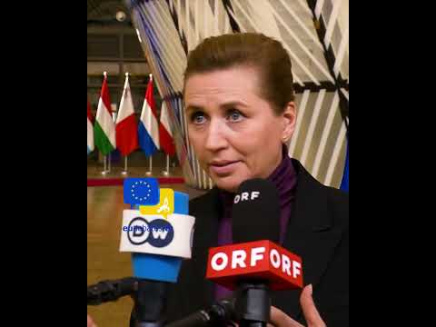 Video Thumbnail: Our Sovereignty Is Not for Discussion! Mette Frederiksen Draws a Red Line in #EUCO Brussels